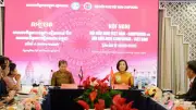 Phó Chủ tịch Quốc hội Nguyễn Thị Thanh dự hội nghị hữu nghị Việt Nam-Campuchia