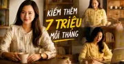 Phụ nữ tuổi 40 kiếm thêm 7 triệu/tháng nhờ việc làm thêm buổi tối