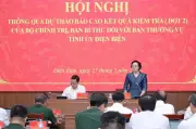 Phó Thủ tướng đánh giá cao kết quả kiểm tra tại Điện Biên, chỉ rõ nhiều tồn tại