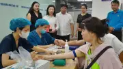 Phường Long Biên khám sức khỏe miễn phí cho người lao động