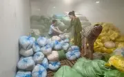 Phát hiện kho hàng chứa hơn 1,4 tấn bì lợn không rõ nguồn gốc