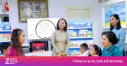 Phu nhân Ngô Phương Ly tặng tủ sách cho lớp tiếng Việt tại Singapore