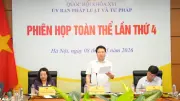 Quốc hội thẩm tra dự án Pháp lệnh hợp nhất văn bản quy phạm pháp luật sửa đổi