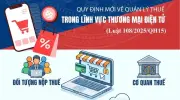 Quy định mới về quản lý thuế thương mại điện tử