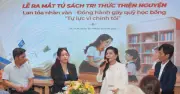 Ra mắt tủ sách 'Tri thức thiện nguyện', gây quỹ học bổng cho trẻ mồ côi
