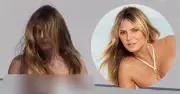 Siêu mẫu Heidi Klum gây tranh cãi khi khỏa thân tắm nắng ở ban công