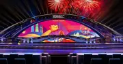 Sân khấu DIFF 2026 đột phá với vòm cơ khí khổng lồ bên sông Hàn