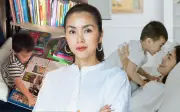 Sống biệt thự triệu đô, Hà Vân vẫn cho con dùng đồ bình dân khiến dân mạng nể phục