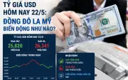 Tỷ giá USD hôm nay 22/5: Đồng đô la Mỹ biến động ra sao?