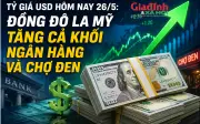 Tỷ giá USD hôm nay 26/5: Đồng đô la Mỹ tăng ở cả ngân hàng và chợ đen