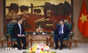 Thủ tướng Lê Minh Hưng tiếp Thống đốc tỉnh Yamanashi Nhật Bản