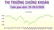 Thị trường chứng khoán điều chỉnh, thanh khoản giảm mạnh trong tuần