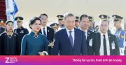 Thái Lan bắn 21 loạt đại bác chào đón Tổng Bí thư, Chủ tịch nước Tô Lâm