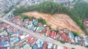 Thái Nguyên khẩn trương khắc phục sạt lở đồi ông Đống sau bão Yagi