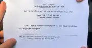 Đề thi năng khiếu Đại học Kiến trúc Hà Nội: 'Cho chép' nhưng vẫn trượt
