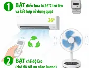 Thông điệp 2 bật 3 tắt: Sử dụng điện tiết kiệm hiệu quả