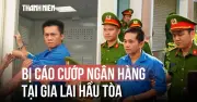 Thắt chặt an ninh tại phiên tòa xét xử vụ cướp ngân hàng ở Gia Lai