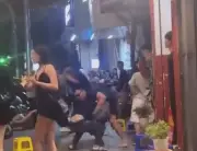 Tạm giữ hình sự nhóm thanh niên đánh nhau trên phố Huế