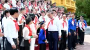 Tổng Bí thư, Chủ tịch nước gặp mặt 85 đội viên tiêu biểu toàn quốc