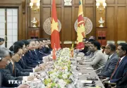Tổng Bí thư, Chủ tịch nước Tô Lâm hội đàm với Tổng thống Sri Lanka