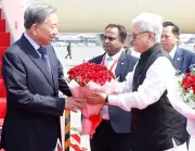 Tổng Bí thư, Chủ tịch nước Tô Lâm đến Mumbai, bắt đầu thăm Ấn Độ