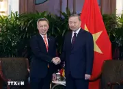 Tổng Bí thư, Chủ tịch nước Tô Lâm tiếp các doanh nghiệp lớn của Singapore