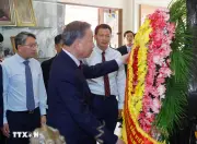 Tổng Bí thư, Chủ tịch nước Tô Lâm viếng thăm Khu di tích Bác Hồ tại Thái Lan