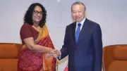 Tổng Bí thư Tô Lâm hội kiến Thủ tướng Sri Lanka, nâng cấp quan hệ lên Đối tác toàn diện