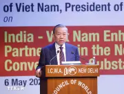 Tổng Bí thư Tô Lâm phát biểu chính sách tại Ấn Độ về quan hệ đối tác chiến lược