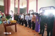 Tưởng nhớ Bác Hồ, tri ân các anh hùng liệt sỹ tại Di tích lịch sử Đồn Lốc Khốt