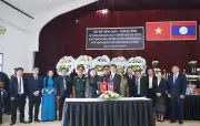 Tưởng niệm, bàn giao và tiễn đưa hai cố liệt sỹ hy sinh tại Lào về nước