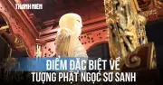 Tượng Phật ngọc nguyên khối từ Kazakhstan gây sốt tại triển lãm