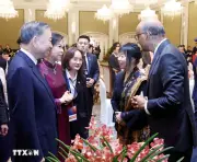 Tổng thống Singapore và phu nhân chủ trì tiệc chiêu đãi Tổng Bí thư, Chủ tịch nước Tô Lâm và phu nhân