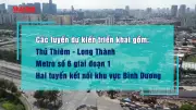 TP Hồ Chí Minh dự kiến khởi công thêm 4 tuyến metro vào năm 2026
