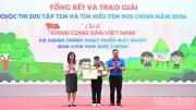 Trao giải cuộc thi sưu tập tem bưu chính năm 2026 cho thiếu nhi