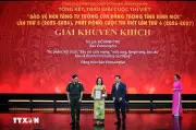 Trao giải cuộc thi viết bảo vệ nền tảng tư tưởng của Đảng trong tình hình mới