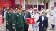 Tri ân liệt sĩ Việt Nam hy sinh tại Lào: Lễ tiễn đưa 8 hài cốt về nước