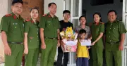 Trại tạm giam số 1 TP.HCM thăm, tặng quà gia đình phạm nhân khó khăn và phạm nhân nuôi con nhỏ