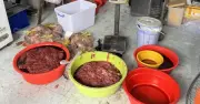 Triệt phá cơ sở sản xuất thịt bò giả, ngâm hóa chất cấm tại TP.HCM