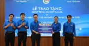 Tuổi trẻ VTV trao quà và công trình ý nghĩa tại xã biên giới Mường Pồn