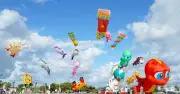 Tuần lễ thả diều nghệ thuật Cà Mau rực rỡ sắc màu tại quảng trường