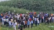 Video 5 học sinh ở Phú Thọ bị đuối nước trên sông Lô