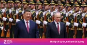 Video lễ đón chính thức Tổng thống Putin tại Bắc Kinh