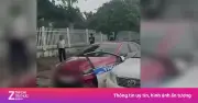 Video tài xế vi phạm nồng độ cồn phi xe nhằm bỏ trốn