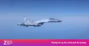 Video tiêm kích Nga áp sát máy bay do thám Anh trên Biển Đen