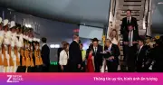 Video: Trung Quốc trải thảm đỏ đón ông Trump tại sân bay Bắc Kinh