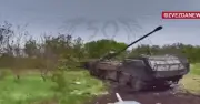 Video UAV cảm tử Nga bắn nổ lựu pháo của Ukraine trên tiền tuyến