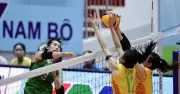 VTV Bình Điền Long An ngược dòng ngoạn mục vào bán kết giải bóng chuyền