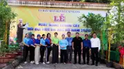 Xã Cái Ngang trồng hơn 1.550 cây xanh hưởng ứng Tết trồng cây nhớ Bác