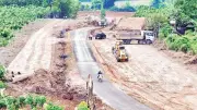 Xã Tân Lợi vận động dân hiến đất làm đường giao thông trọng điểm